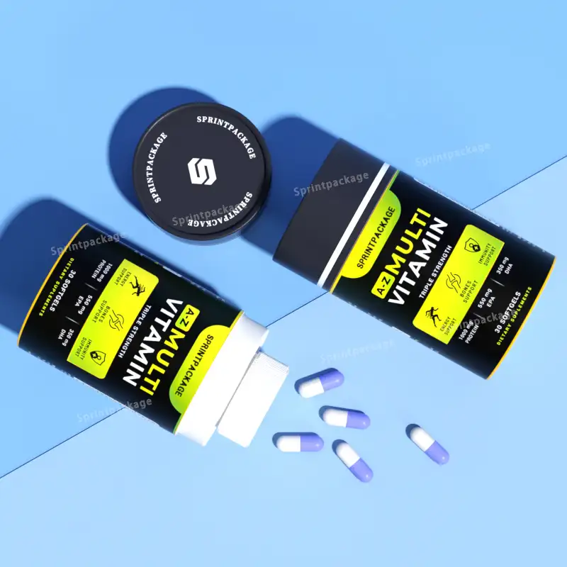 35 Innovations in Embossing and Foil Stamping: Sprintpackage's Custom Cylinder Packaging Edge