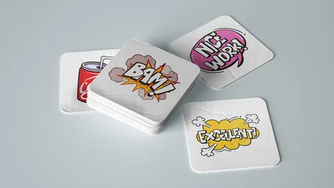Custom Square Stickers