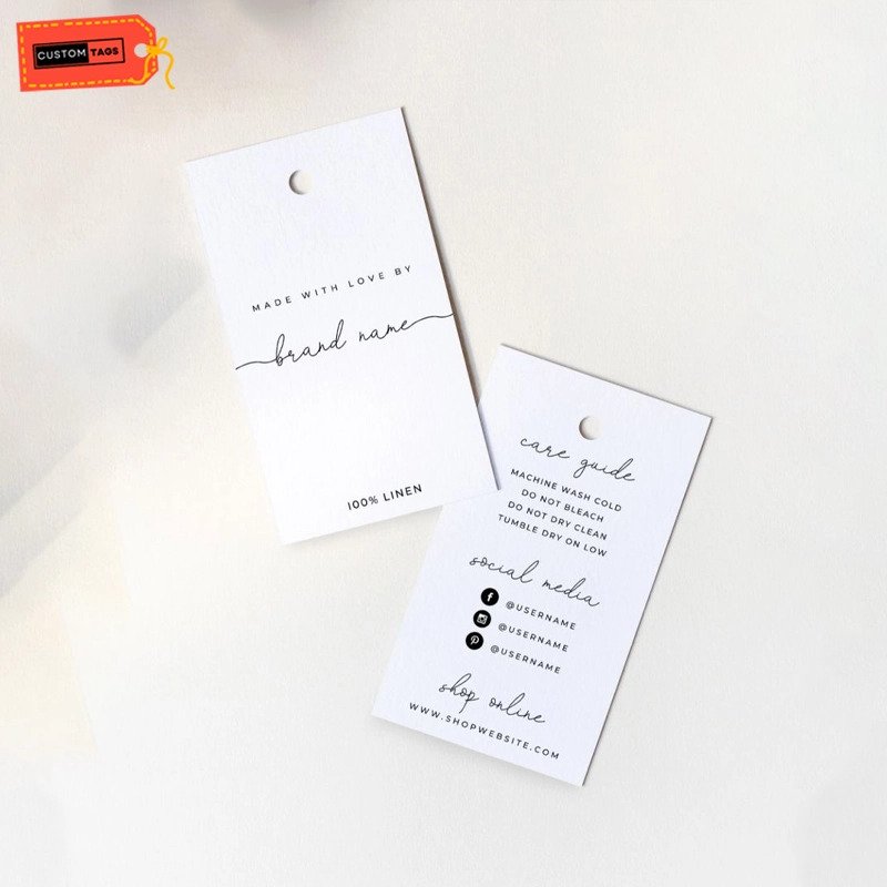 Custom Retail tags