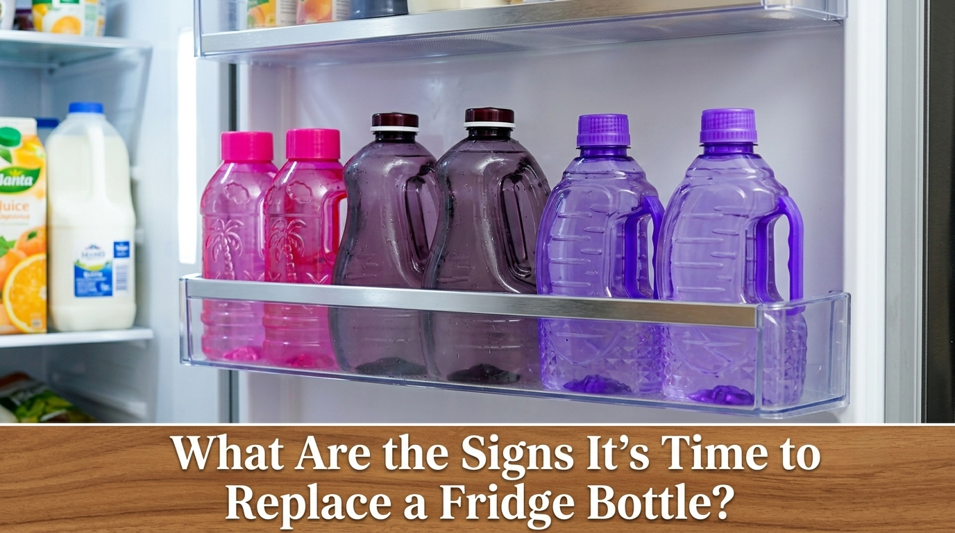 What Are the Signs It’s Time to Replace a Fridge Bottle