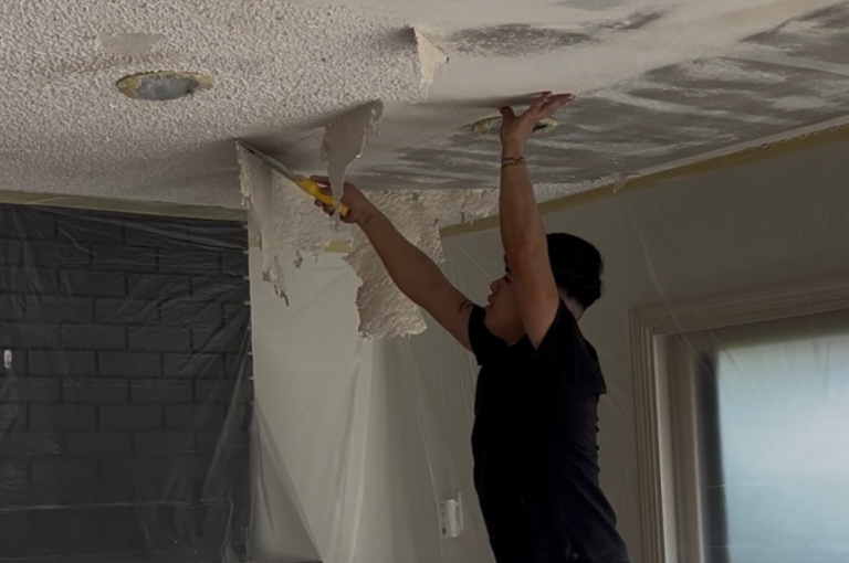 Popcorn Ceiling Removal