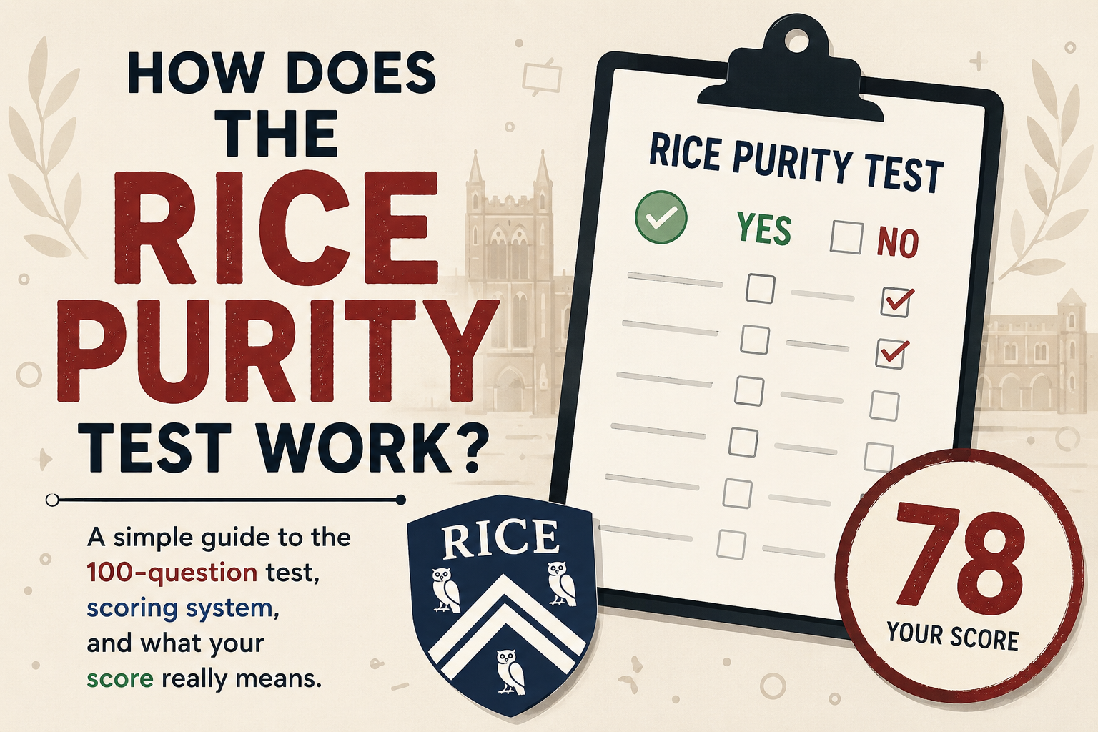 Rice Purity Test