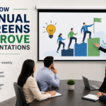 manual pull down projection screen