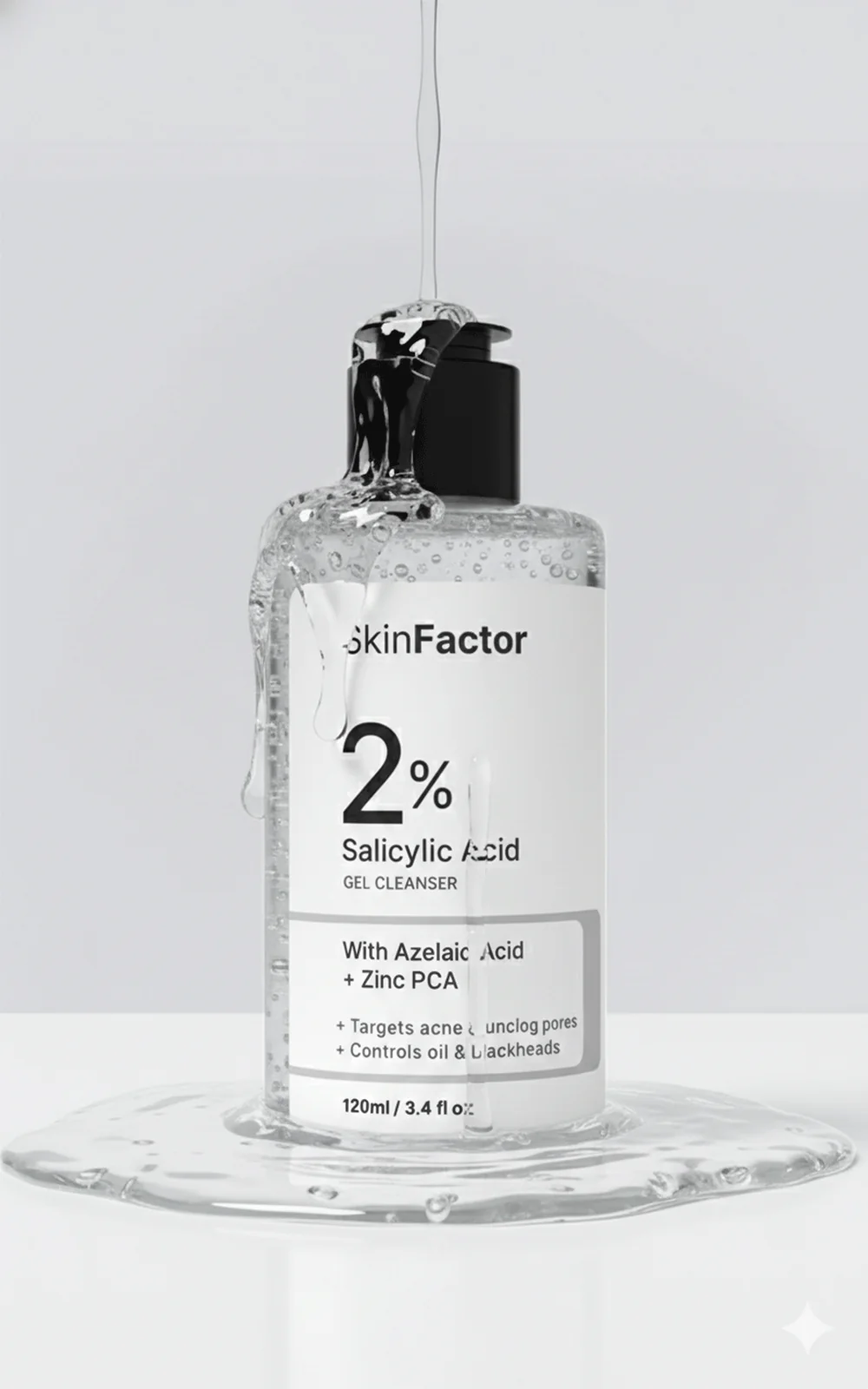 Skin Factor Salicylic Acid Cleanser for Clear and Acne-Free Skin