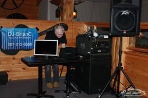 The disc jockey in Maine