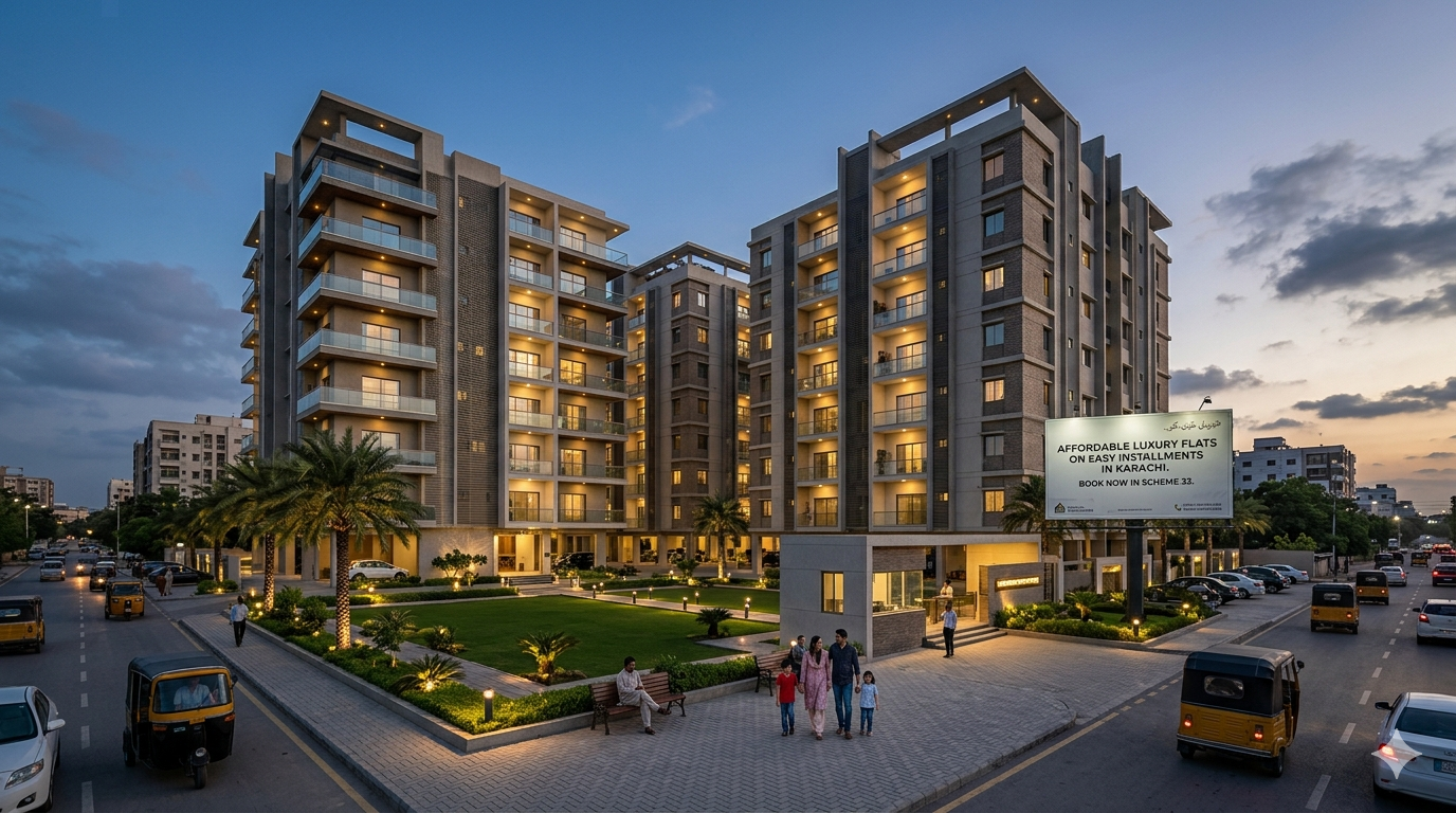 Are Installment-Based Flats Available in Karachi