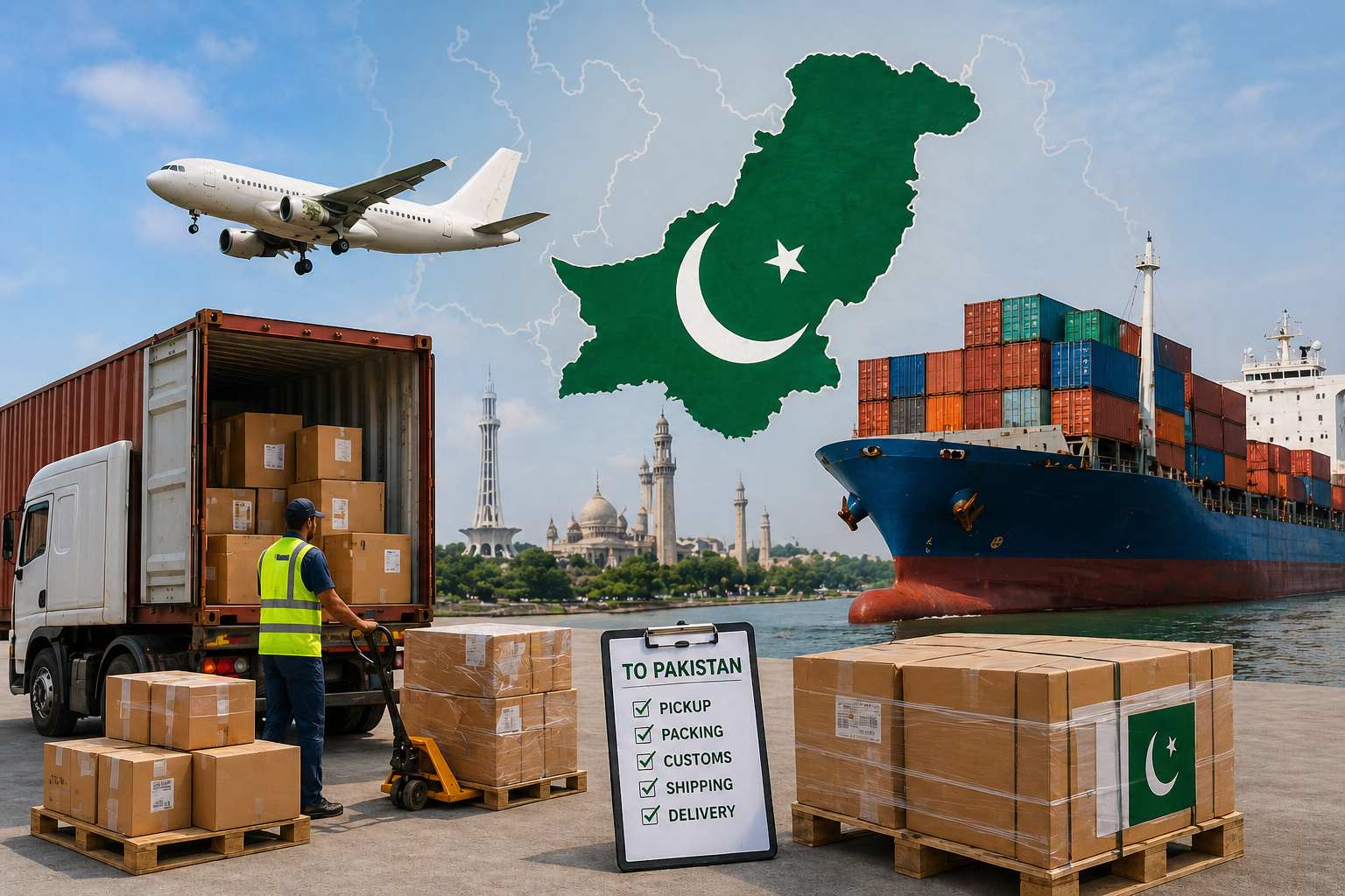 Cargo to Pakistan