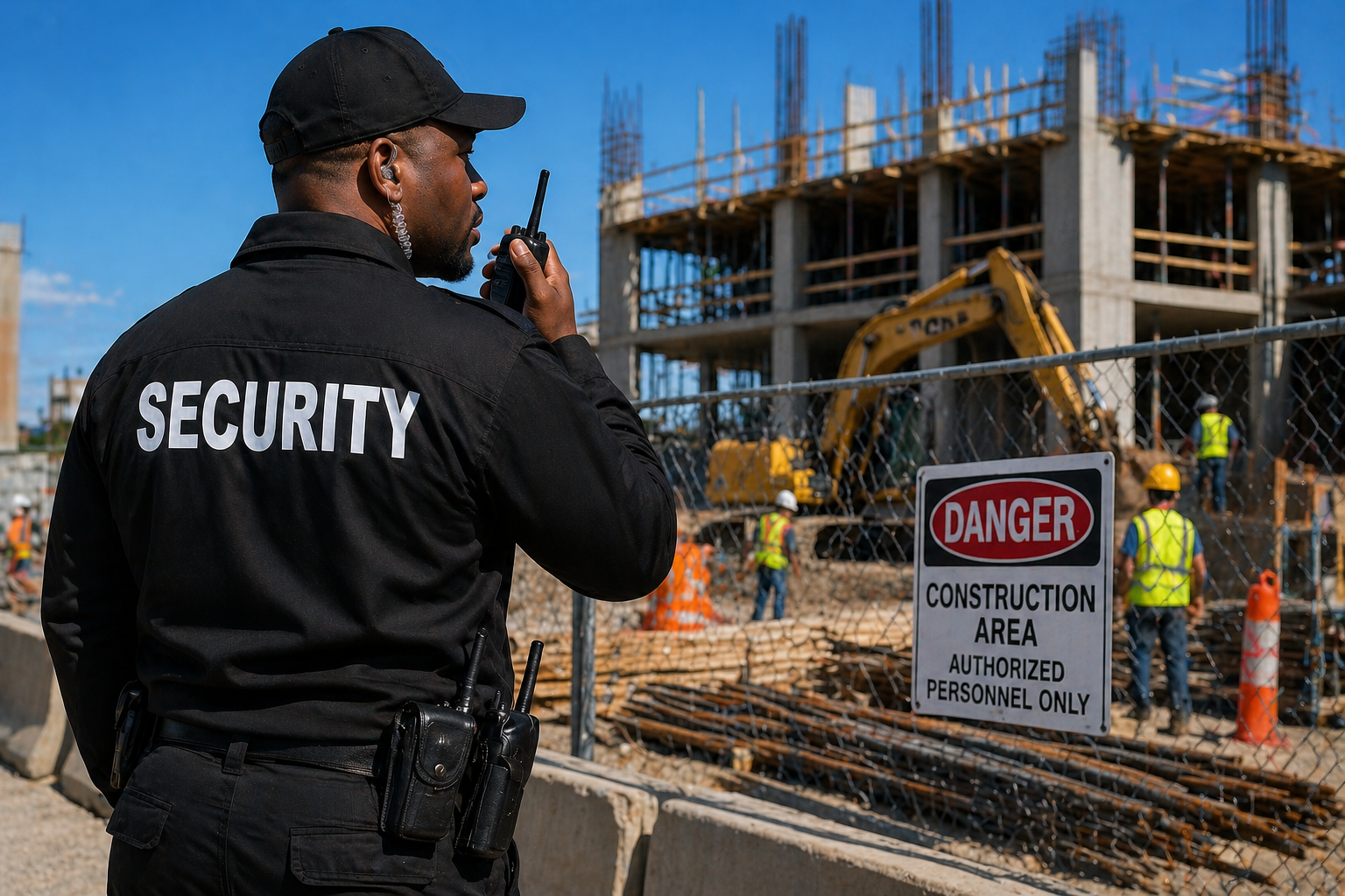Construction Sites Security Guard Orange County