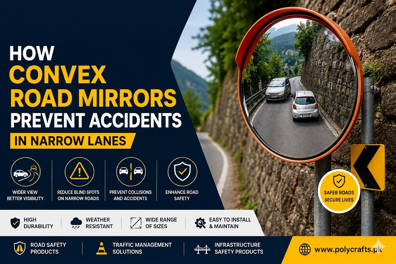 How Convex Road Mirrors Prevent Accidents in Narrow Lanes