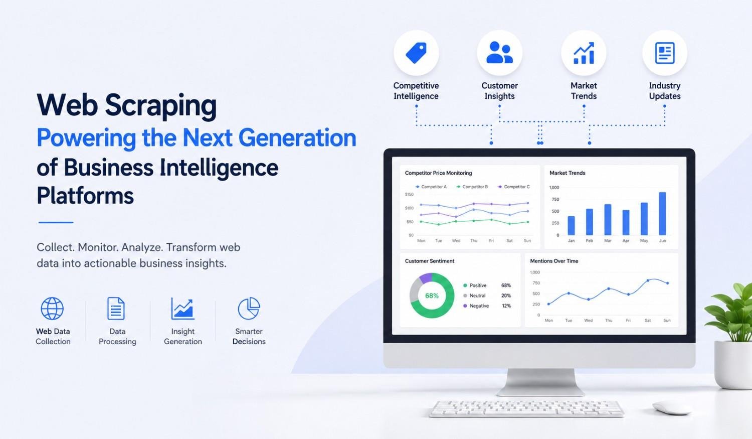 How Is Web Scraping Supporting the Next Generation of Business Intelligence Platforms