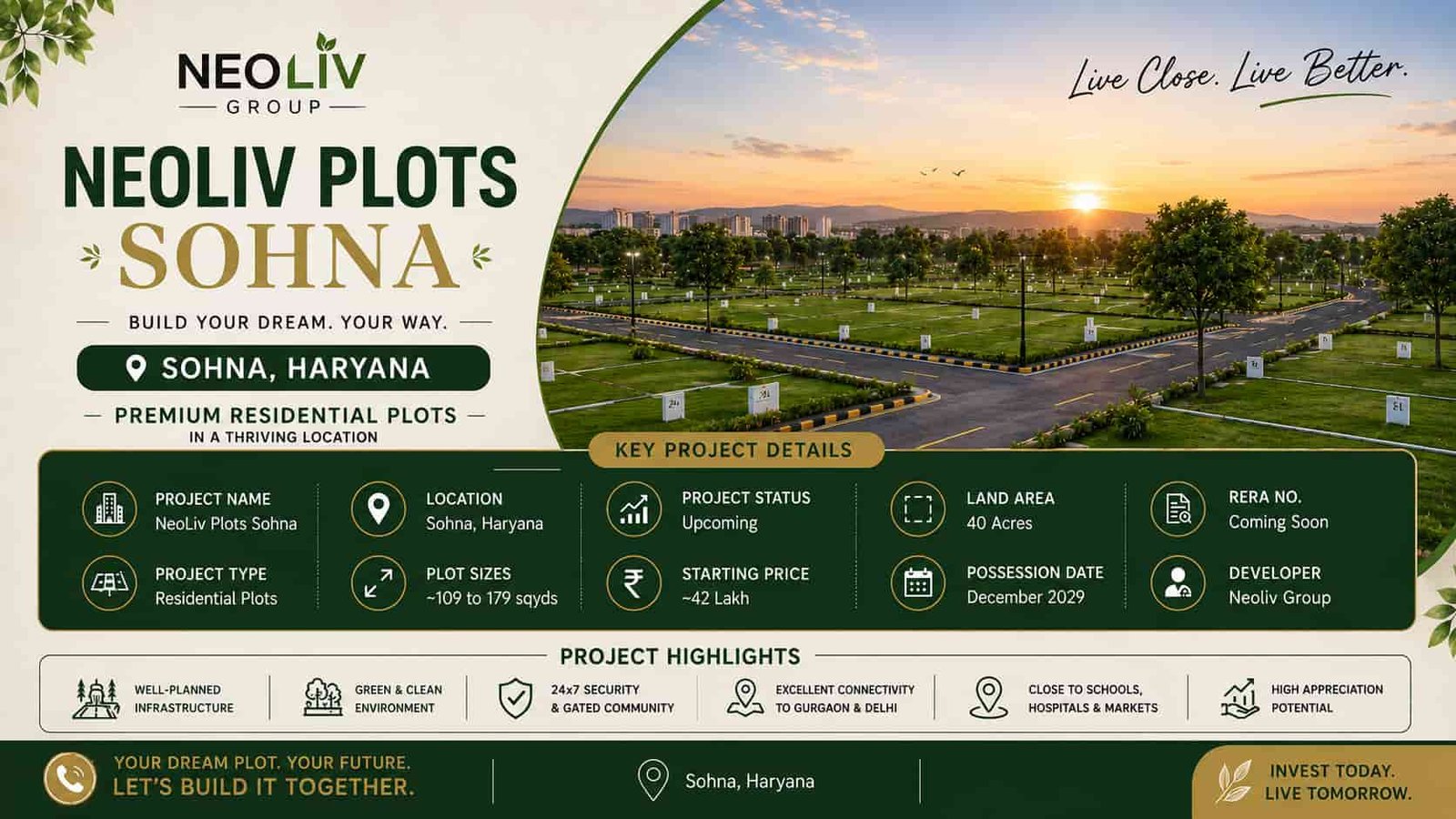 NeoLiv Plots Sohna