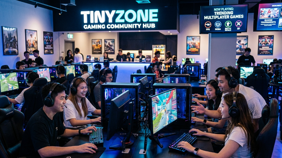 Play Trending Multiplayer Games on Tinyzone