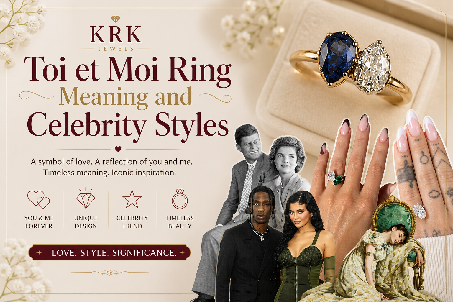 Celebrity Toi et Moi Rings