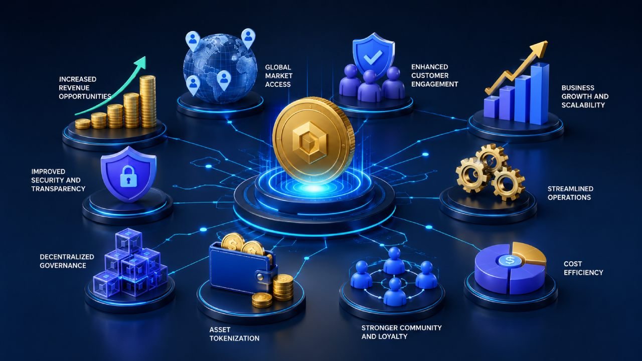 Top Business Benefits of Investing in Token Development Solutions