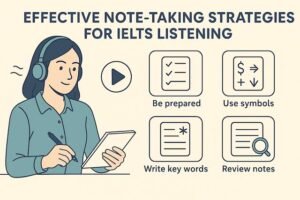 Effective Note-Making Techniques for IELTS Listening