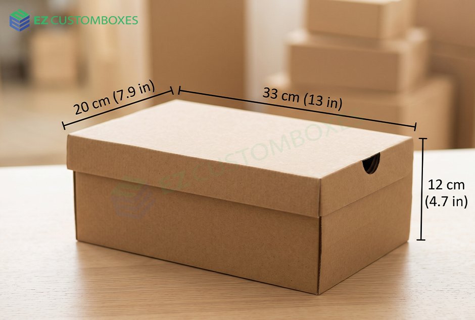 shoe box dimensions