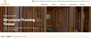 structural timber Melbourne