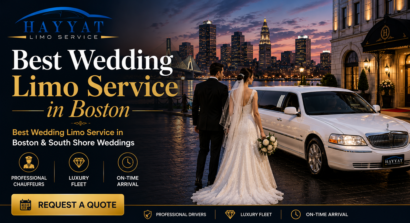 Best Wedding Limo Service in Boston