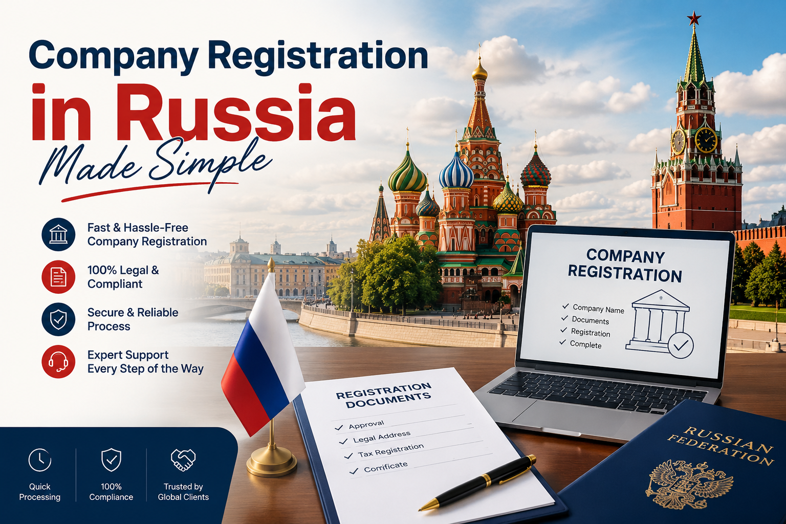 Company Registration in Russia Made Simple