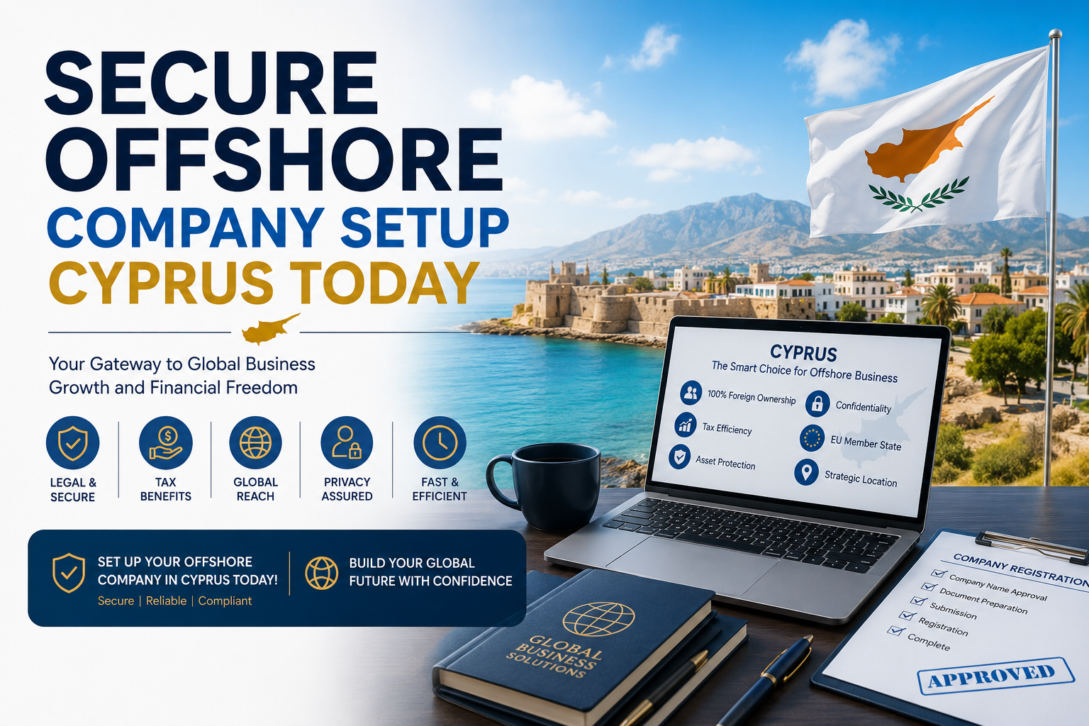 Secure Offshore Company Setup Cyprus Today
