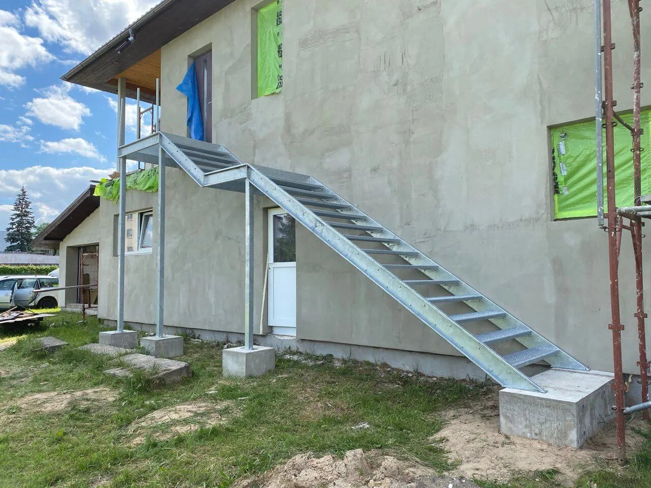 metal stair installation Bronx NY, steel fabrication Bronx NY