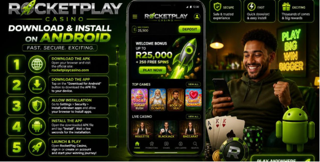 RocketPlay app for Android