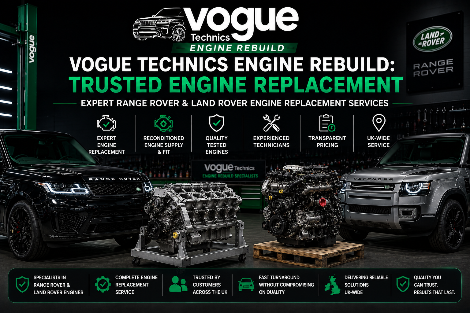 Vogue Technics Engine Rebuild