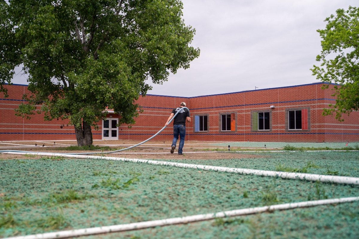 commercial hydroseeding services