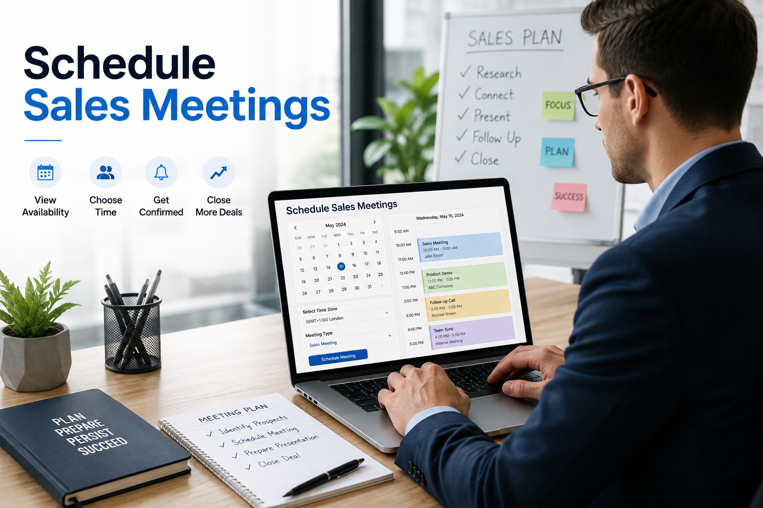 Schedule Sales Meetings