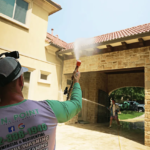 Graffiti and paint removal in Dallas