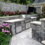 outdoor kitchen installation in Dallas TX