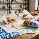 Custom food wrapping paper