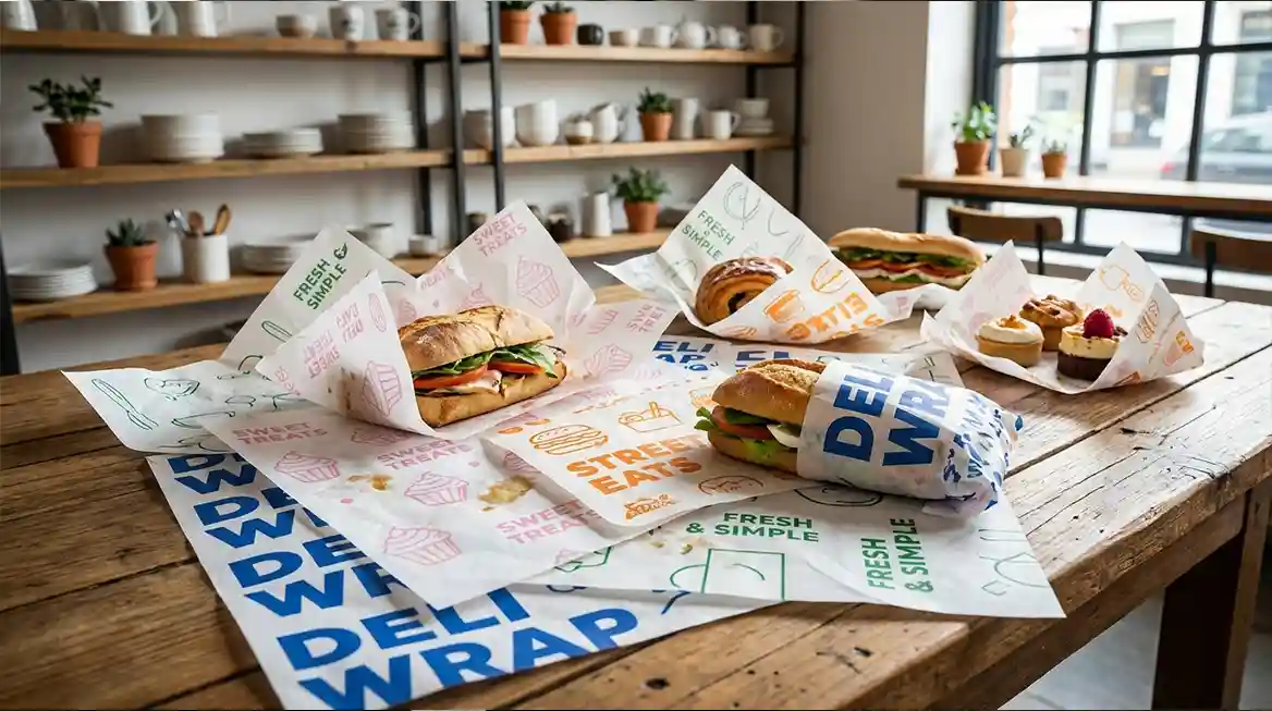 Custom food wrapping paper