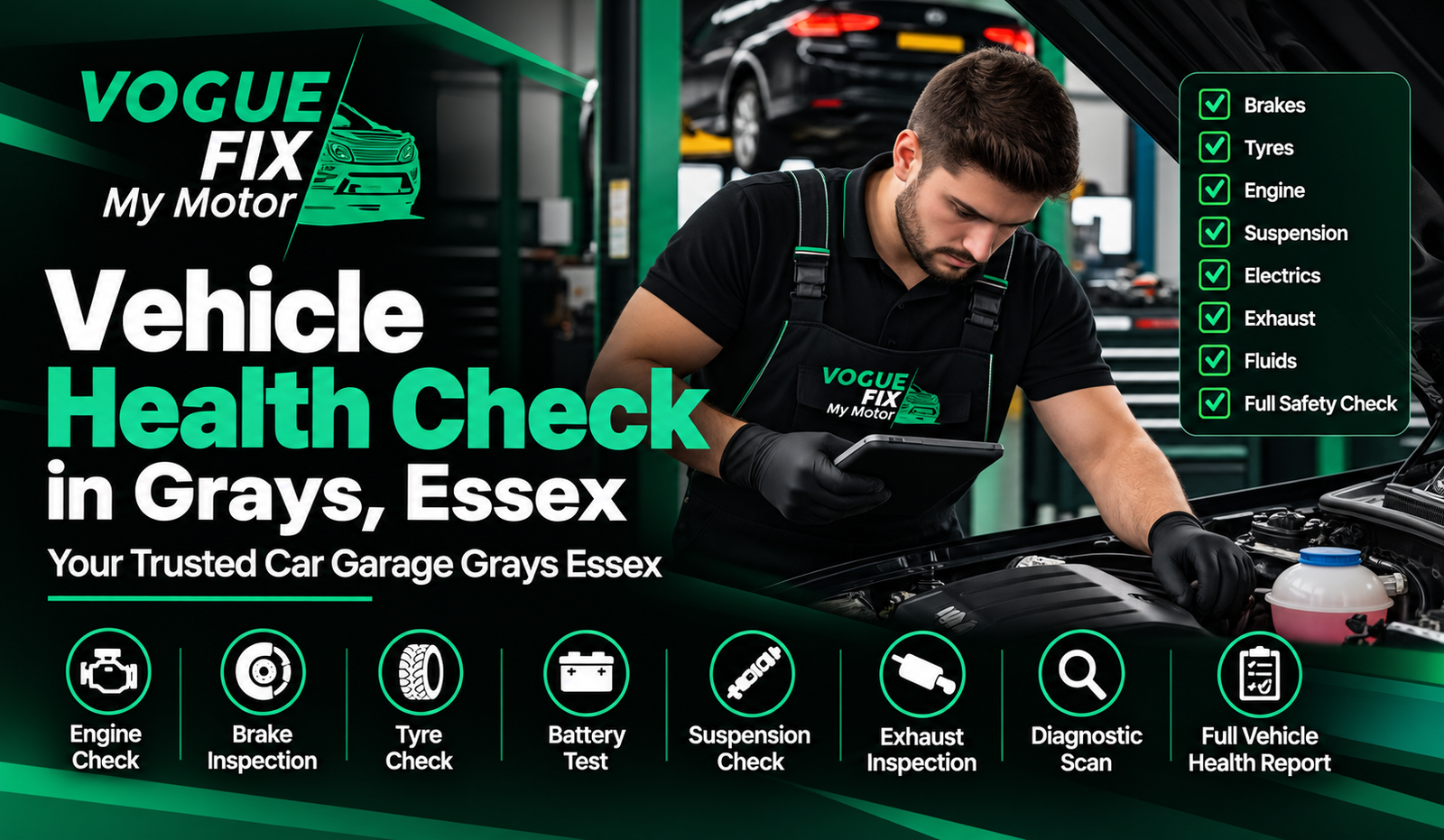 car garage Grays Essex